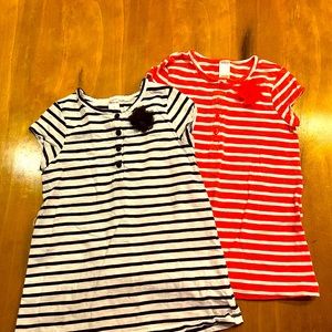 Oshkosh b'gosh girl tshirt Set size 7